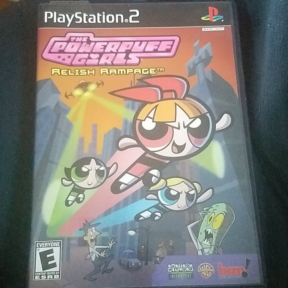 Power puff girls play station 2